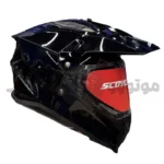 کلاه کاسکت ادونچری برند اسکایکو مشکی براق