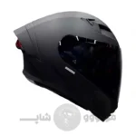 کلاه کاسکت فک ثابت برند استیل برد مدل SBA11 مشکی مات