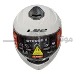کلاه کاسکت فک متحرک برند LS2 مدل Strobe2 سفید
