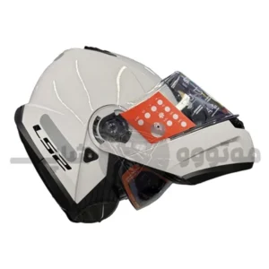 کلاه کاسکت فک متحرک برند LS2 مدل Strobe2 سفید