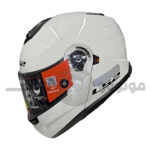 کلاه کاسکت فک متحرک برند LS2 مدل Strobe2 سفید
