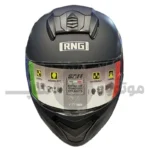 کلاه کاسکت فک متحرک برند RNG مشکی مات