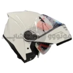 کلاه کاسکت فک متحرک برند ردلاین مدل 960 سفید